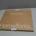 Homeforia 14x17 White Oak Picture Frame, High-End Wood, 11x14 Mat, Glass