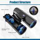 18X50 High Powered Binoculars for Adults with Upgraded Phone Adapter, Tripod and Tripod Adapter,Waterproof Compact Binoculars with Low Light Vision for Bird Watching,Travel,Sightseeing