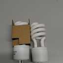 2pack 13Watts MLS13 GU35 3500K Soft White Spiral Light Bulb Replacement for Panasonic VQL5 Bathroom Exhaust Vent Fan,Compatible Maxlite mls13guww