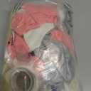 Pink White Silver Balloons Arch Kit, 162pcs Winter Wonderland Garland with Pastel Pink White Metallic Silver and Confetti Balloons for Wedding Princess Snowflake Theme Birthday Party Decorations