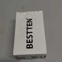 BESTTEN 2 Pack Combination Toggle Light Switch and Duplex Receptacle Outlet, Single Pole Toggle Wall Switch, Grounded Outlet, Combo Style, 15 Amp, Wallplate Included, UL Listed, White