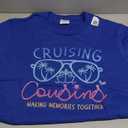 Cruising Cousins Making Memories Together Cruise Trip Summer T-Shirt, Size L