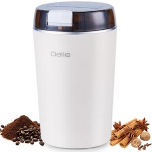 Small Coffee Grinder | 200W 28000RPM Stainless Steel Spice Grinder | Electric Find Powder Grinder for Coffee Beans Spices Seasoning Pepper Herbs Nuts Seed Grain