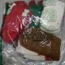 Christmas Socks Women Kids, 5 Pairs Fuzzy Xmas Slipper Socks for Girls Boys Unisex Cozy Fluffy Socks with Santa Claus Pattern New Year Winter Vacation Indoor Wearing Stocking Stuffers