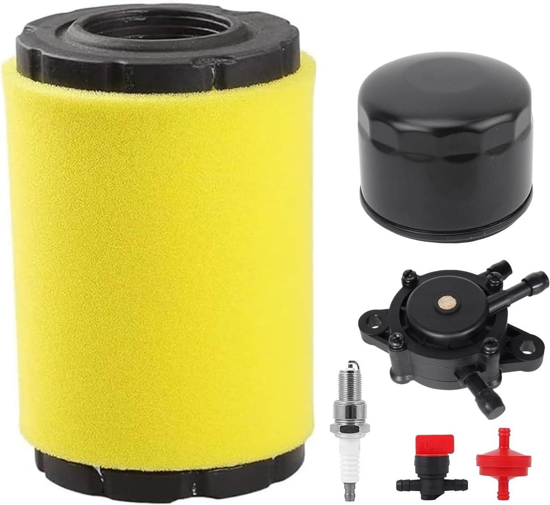 796031 594201 Air Filter Oil Filter Tune Up Kit For Craftsman LT2000 YS4500 T2200 T1400 YTS3000 42" 46" Lawn Tractor Riding Mower with 19.5hp 20hp 21hp Engine