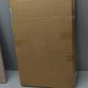 MaxGear Large Bulletin Board 36" x 24", Foldable Felt Board Vision Board Supplies, Cork Board for Office, Home, School, Small Pin Boards for Walls Decorative Display Board Beige Brown