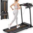 Treadmills for Home Walking Pad - Foldable Treadmill Under Desk with Handle Bar 0.6-6.2 MPH Portable Folding Pads Compact Running Machine Quiet Lightweight | Under Desk, 0.6-6.2 MPH, Portable Folding, Compact Running Machine, Quiet Lightweight