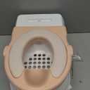 Real Feel 2-in-1 Potty with Wipes Storage, Flushing Sounds & Disposable Liners - Realistic Toilet - Easy to Clean & Assemble - Jool Baby (Pink)