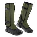 wasserflux Snake Gaiters for Hiking & Outdoor Work – Waterproof, Adjustable Leg Guards with 500D Oxford & 3-Layer Nylon, Durable Outdoor Leg Protection for Men & Women, Olive