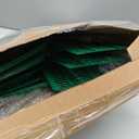 Qualirey 4 Pcs Humane Rat Trap Chipmunk Squirrel Cage Trap 4.33 x 4.33 x 9.06 Inches Foldable Rodent for Small Live Animal Voles Hamsters Catch and Release for Kitchen Yard Garage (Green)