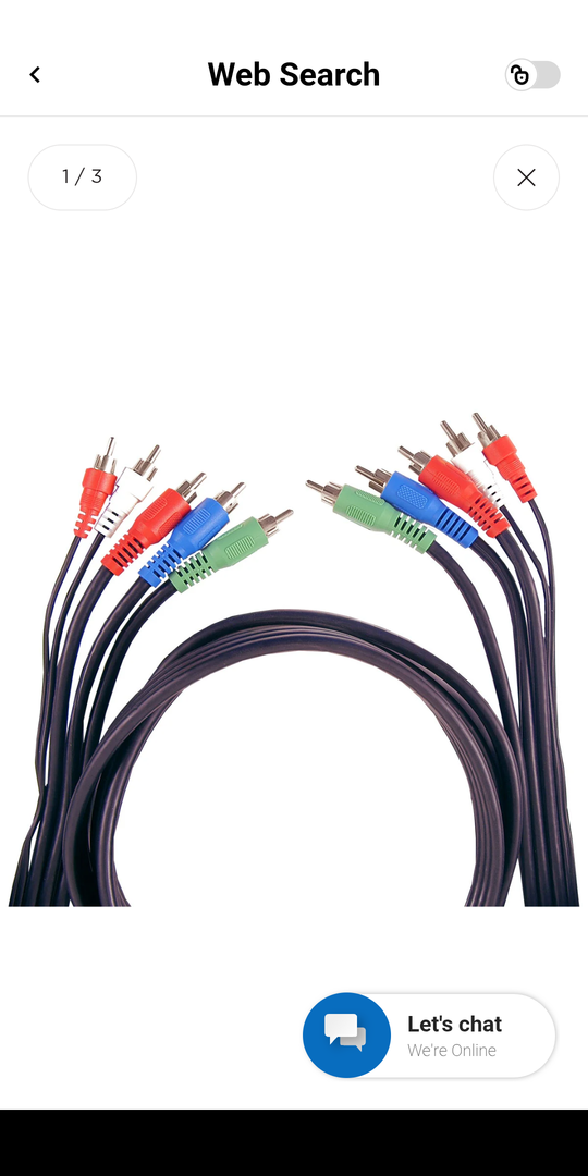 6 FT Audio/Video Cable