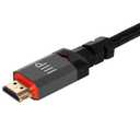 Monoprice 8K Certified Ultra High Speed HDMI Cable - 3 Feet - Black | Braided - HDMI 2.1, 8K@60Hz, 4k@120Hz, 48Gbps, HDR, VRR, CL3 in-Wall Rated