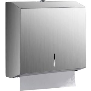 Paper Towel Dispenser Wall Mount - Multifold Trifold Paper Towel Dispensers, Large Capacity Stainless Steel Tissue Holder, Suitable for Bathrooms and Public Places