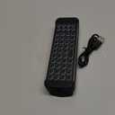 iPazzPort Mini Bluetooth Keyboard with Backlight, Wireless Handheld QWERTY Keypad, Compatible with 6.2in Remotes, for Smart TV,iOS/Windows Devices