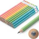 Mr. Pen- Jumbo Pencils, 30 Pencil, Preschool Pencils, Large Pencil, Colorful Barrels and Black 2 HB Graphite Cores, Smooth Lead (Pastel shades Barrels)