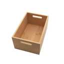 YBM HOME Bamboo Storage Boxes with Handle, Organization Storage for Kitchen, Living Room, Bathroom, Office, Large