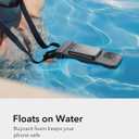 ESR Waterproof Phone Pouch for iPhone 15 Pro Max /14 Pro Max, Underwater Touch Sensitivity, IPX8 Floating Waterproof Cellphone Case with Lanyard, Dry Bag for Snorkeling, Black