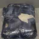 Cozy Bliss Faux Fur Throw Blanket for Couch, Fuzzy Soft Plush Thick Bubble Blanket for Sofa Bedroom Living Room, 50 * 60 Inches Tie-dye Blue