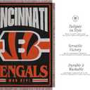 FOCO NFL Team Logo Woven Tapestry - 46" x 60"