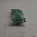 Women's Tweed Blazers Trendy Fall Casual Collarless Button Down Sequin Tops Cropped Jackets with Pockets,L