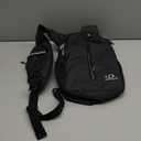 WATERFLY Crossbody Sling Backpack Sling Bag Travel Hiking Chest Bag Daypack