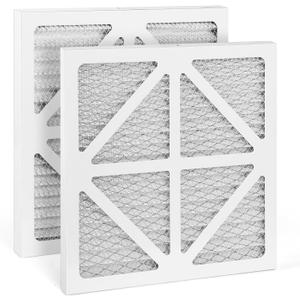 2Pack 14x14x1 Enviroklenz Replacement Filter Compatible with Enviroklenz Air Purifier and EnviroKlenz Air Purifier Plus Especially suited for families with pets