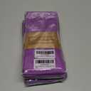 2 x Ruvanti Cloth Napkins Set of 6, 18x18 Inches Napkins Cloth Washable, Soft, Durable, Absorbent, Cotton Blend. Table Dinner Napkins Cloth for Hotel, Lunch, Restaurant, Wedding Parties - Purple