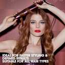ghd Chronos & Chronos Max Stylers -1" and 2" Professional Flat Iron Hair Straighteners|3X Faster Styling|More Shine,Less Frizz & 3X Straighter in One Stroke,Results that Last 24hrs|85% More Shine