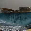 BEDELITE Fluffy Queen Comforter Set - Dark Green Fleece Soft Comforter for Queen Size Bed, Luxury Warm Bedding Set for Winter, Fuzzy Bed Set 3 Pieces (1 Comforter, 2 Pillowcases)