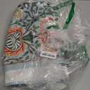 ISAENNE Designer Bohemian Linen Green Small Square Tablecloth,Floral Indoor Table Cloth,Stain Resistant Home Decor Tablecloths for Dining Thanksgiving Kitchen Party Christmas,67"*67"-Naples