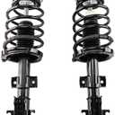 Front Struts w/Coil Springs Assembly Shock Absorbers Replacement for 2001-2009 Volvo S60 1999-2006 Volvo S80 2001-2007 Volvo V70 11861 11862 Set of 2