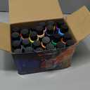 Acrylic Paint Set - 24 Colors 2 oz/59 ml Acrylic Paints for Professional Artists with 10 Brushes , Art Supplies for Painting Canvas Rock Wood Ceramic Glass Art Craft Painting, Rich Pigments Lasting Quality for Beginners