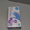 MED PRIDE Disposable Powder Free Non Latex Single Use Medical Exam Gloves, Nitrile Vinyl Blend for Cleaning and Food Handling