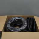 Sasylvia 1" x 60ft Split Wire Loom Tubing with Installation Tool Wire Loom Assortment Split Cable Sleeves Bulk Flexible Electrical Conduit Protective Kit