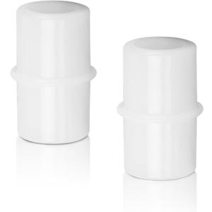 CPAP Hose Connector, 15mm ID x 22mm OD CPAP Hose Coupler for Connecting Standard 22mm Tubing, CPAP Hose Fittings (2 Pack)