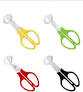Quail Egg Scissors 8 Color - 16 Pack Stainless Steel Quail Egg Cutter Peeler Opener Shears Tool for Kitchen