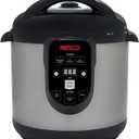 Nesco NPC-9 Smart Electric Pressure Cooker and Canner, Stainless Steel, 9.5 Qt