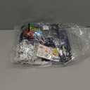 Golray 134 Pcs Space Party Favors with Box Stress Balls Erasers Luminous Tattoos Stamps Necklaces Bracelets, Outer Space Birthday Decorations Gift Goodie Bag Stuffers Astronaut Toys for Kids Boys Girls