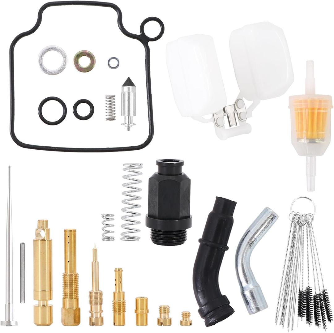 Kipa Carburetor Rebuild Repair Kit for Rancher 400 TRX400 TRX400FA TRX400FGA 2004-2007