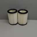 2-Pack VF4000 Replacement Filter for Ridgid 72947 Standard Wet dry Vac 5 to 20 Gallon 6-9 Gal Husky Vacuum Compatible WD5500 WD0671 RV2400A RV2600B Vac