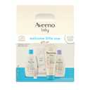 Aveeno Baby Welcome Little One Gift Set, Skincare Set with Nourishing Body Wash & Shampoo, Calming Bath Wash, All Over Wipes, Daily Moisturizing Lotion, & Balm, 5 Items