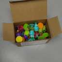 Deekin 24 Pieces Big Eye Animal Toys Spring Launchers Toys Jumping Toy Bouncy Christmas Party Favors for Boys and Girls Classroom Prizes Return Goodie Bag Fillers, 6 Styles
