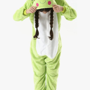 ATOZ Onesie for Kids, Animal Pajamas Halloween Cosplay Costume for Girls Boys Size 110