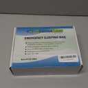 NovaMedic Emergency Sleeping Bag 5 Pack  84"x36" Thermal Mylar Survival Bivy Sack  Waterproof, Lightweight & Compact Emergency Blanket for Camping, Hiking, Outdoor Survival & Travel