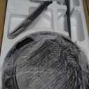 TCL Ceiling Fans with Lights and Remote: 8 Blades, Quiet Reversible DC Motor, Dimmable Super Bright LED, Noiseless Large Modern Fan for Room, Outdoor, Commercial and Industrial Use (Black, 62 Inch)