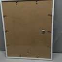 upsimples 16x20 Picture Frame, Display Pictures 11x14 with Mat or 16 x 20 Without, Wall Hanging Poster Frame, White, 1 Pack