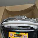 Arm & Hammer Rimmed Cat Litter Box with High Sides and Microban, Made in USA