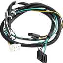 Rear PTO Clutch Wire Harness, Compatible with John Deere JD L120 L130 LA130 LA140 LA145 LA175 Sabre L2048 L2548 190C X140 Tractors GY20878 Subs, Replace GY21127 GY20166 PTO Clutch Rear Wiring Harness