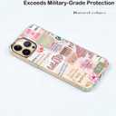 Case for iPhone 15 Pro Max with Christian Design,Jesus Bible Verse Collage Pattern for Men Women,Clear Slim Soft TPU Bumper Case,6.7(Christian,15pm)