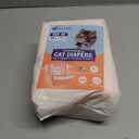 Pet Soft Disposable Cat Diapers - Female Dog Diapers for Cats & Dogs in Heat Period or Urine Incontinence, Doggie Diapers Ultra Absorbent Leak-Proof Puppy Diapers 24pcs (Orange, XS) (X-Small (24Counts))